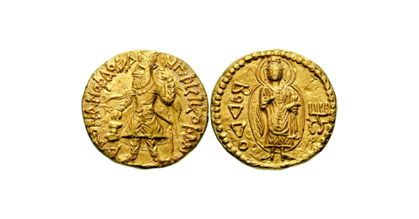 Philosophy in investment - coinage of kanishka